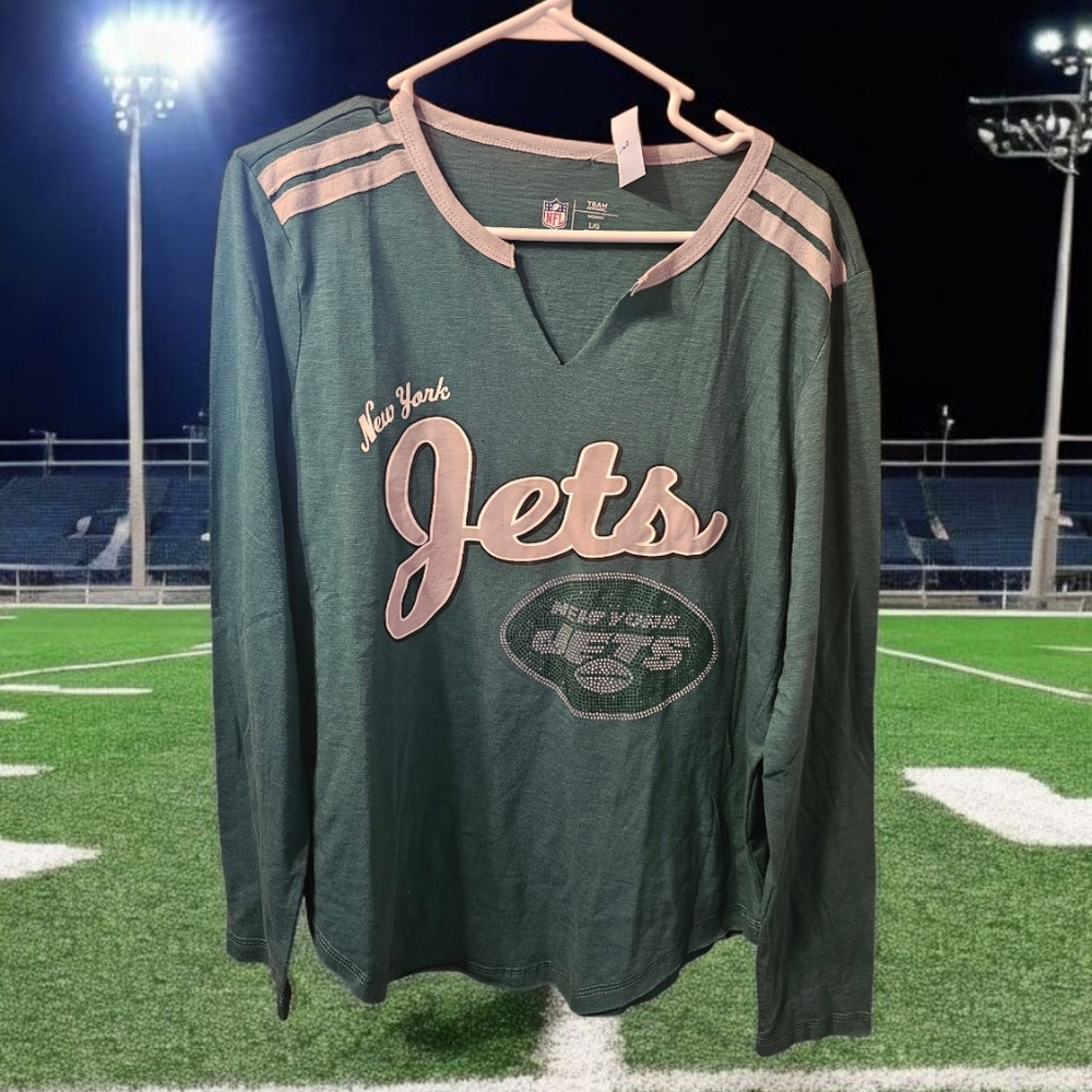 NFL Ladies New York Jets Long Sleeve Shirt